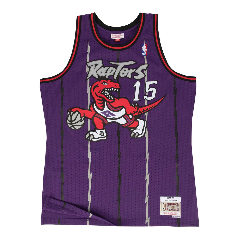 Vince Carter Toronto Raptors Hardwood Classics Throwback NBA Swingman Jersey