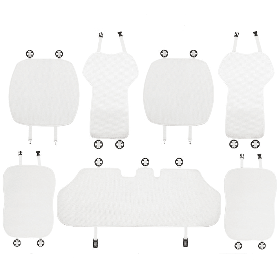 Premium Cooling Car Seat Cushion for Tesla Model 3/Y - Ultra Breathable Ice Silk Technology