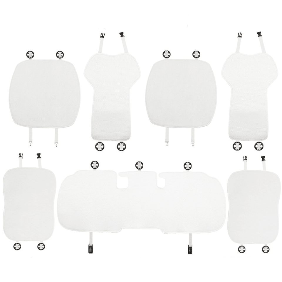 Premium Cooling Car Seat Cushion for Tesla Model 3/Y - Ultra Breathable Ice Silk Technology