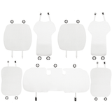 Premium Cooling Car Seat Cushion for Tesla Model 3/Y - Ultra Breathable Ice Silk Technology