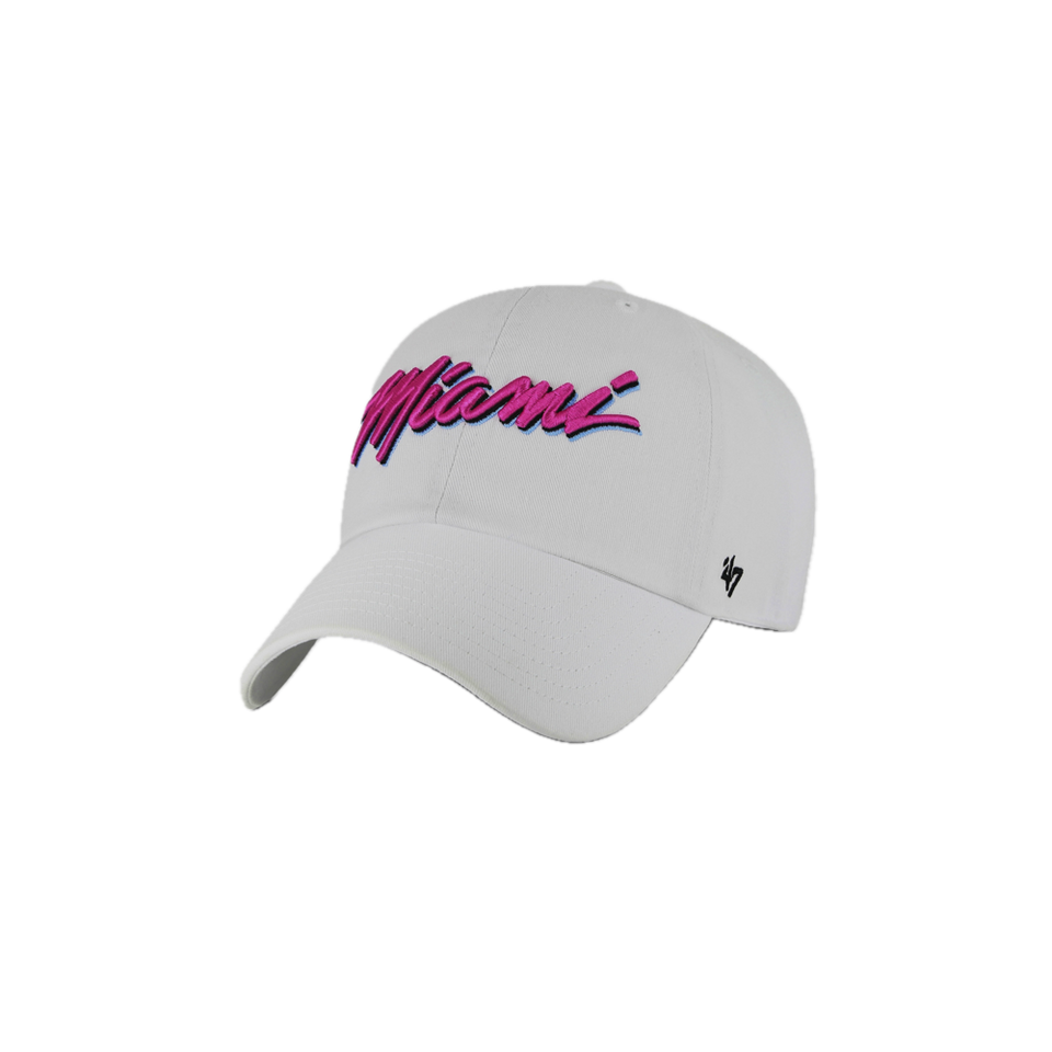 '47 Brand Miami HEAT Original Vice Script Dad Hat